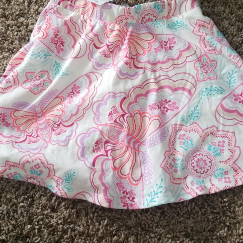 New butterfly skort